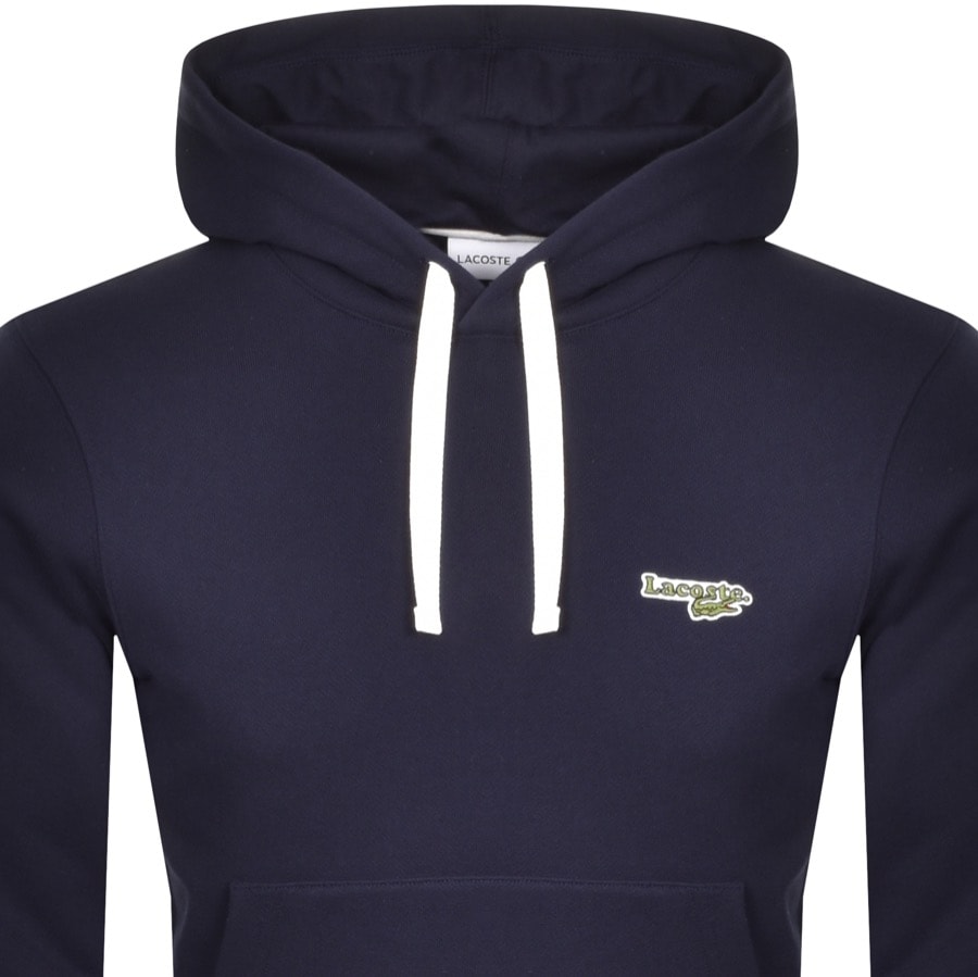 Alternative Image for ProductLacoste Logo Pullover Hoodie Navy2